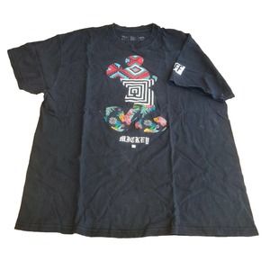 Neff Disney Collection Men's Graphic T-shirt Mickey Mouse Size XXL Black.